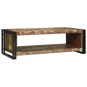 Mesa de Café Marrón 120 x 50 x 38 cm madera maciza reciclada