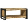 Mesa de Café 90 x 50 x 38 cm Madera maciza de mango rugosa