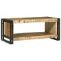 Mesa de Café 90 x 50 x 38 cm Madera maciza de mango rugosa