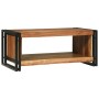 Mesa de Café Marrón 90 x 50 x 38 cm madera maciza de acacia