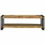 Mesa de Café Marrón 120 x 50 x 38 cm madera maciza de mango
