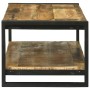 Mesa de Café Marrón 120 x 50 x 38 cm madera maciza de mango