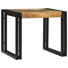 Mesa de Café 2 pcs Marrón madera maciza de mango