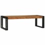 Mesa de Café 2 pcs Marrón madera maciza de acacia