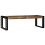 Mesa de Café 2 pcs Multicolor madera maciza reciclada
