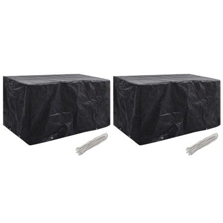 Gartenmöbelabdeckungen 2 Stück 8 Ösen 180x70x90 cm von vidaXL, Abdeckungen für Gartenmöbel - Ref: Foro24-279129, Preis: 28,05...