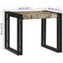 Mesa de Café 2 pcs Multicolor madera maciza reciclada