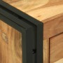 Mesa de Café Marrón 90 x 50 x 38 cm madera maciza de acacia