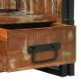 Mesa de Café Marrón 90 x 50 x 38 cm madera maciza reciclada