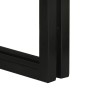 Mesa Nido 3 pcs Marrón y negro Madera maciza de mango rugosa