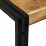 Mesa Nido 3 pcs Madera de acacia maciza y un metal