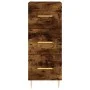 Sideboard aus geräuchertem Eichensperrholz 34,5x34x180 cm von vidaXL, Sideboards - Ref: Foro24-3200190, Preis: 109,90 €, Raba...