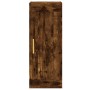 Aparador de madera contrachapada roble ahumado 34,5x34x180 cm de vidaXL, Aparadores - Ref: Foro24-3200190, Precio: 111,10 €, ...