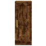 Smoked oak plywood sideboard 34.5x34x180 cm by vidaXL, Sideboards - Ref: Foro24-3200190, Price: 109,89 €, Discount: %