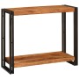 Mesa Consola Marrón 90 x 33 x 75 cm madera maciza de acacia en Mesas consola | Comprar online en Foro24