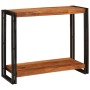 Mesa Consola Marrón 90 x 33 x 75 cm madera maciza de acacia en Mesas consola | Comprar online en Foro24