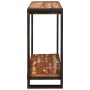 Mesa Consola Multicolor 90 x 33 x 75 cm madera maciza reciclada en Mesas consola | Comprar online en Foro24