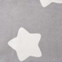 Sofá para niños felpa suave gris claro con estrellas en Mobiliario para bebés y niños pequeños | Comprar online en Foro24