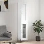 Aparador alto madera contrachapada blanco 34,5x34x180 cm de vidaXL, Aparadores - Ref: Foro24-3200393, Precio: 110,88 €, Descu...