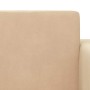 Sofá cama infantil felpa suave color crema