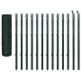 Euro-Zaun-Set, grüner Stahl, 25 x 1,7 m von vidaXL, Zaunpaneele - Ref: Foro24-142402, Preis: 256,37 €, Rabatt: %