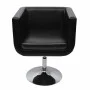 Schwarzer Küchenhocker aus Kunstleder von vidaXL, Sessel - Ref: Foro24-240041, Preis: 161,45 €, Rabatt: %