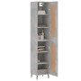 Sideboard aus grauem Betonsperrholz 34,5x34x180 cm von vidaXL, Sideboards - Ref: Foro24-3200469, Preis: 101,98 €, Rabatt: %