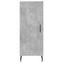 Aparador de madera contrachapada gris hormigón 34,5x34x180 cm de vidaXL, Aparadores - Ref: Foro24-3200469, Precio: 100,73 €, ...