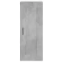 Aparador de madera contrachapada gris hormigón 34,5x34x180 cm de vidaXL, Aparadores - Ref: Foro24-3200469, Precio: 100,73 €, ...