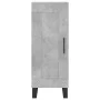 Aparador de madera contrachapada gris hormigón 34,5x34x180 cm de vidaXL, Aparadores - Ref: Foro24-3200477, Precio: 101,72 €, ...