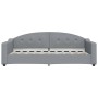 Sofá cama tela gris claro 90x190 cm de vidaXL, Camas y somieres - Ref: Foro24-354193, Precio: 185,99 €, Descuento: %