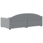 Sofá cama tela gris claro 90x190 cm de vidaXL, Camas y somieres - Ref: Foro24-354193, Precio: 185,99 €, Descuento: %