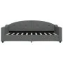 Dark gray fabric sofa bed 90x190 cm by vidaXL, Beds and slatted bases - Ref: Foro24-354194, Price: 181,03 €, Discount: %