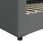 Dark gray fabric sofa bed 90x190 cm by vidaXL, Beds and slatted bases - Ref: Foro24-354194, Price: 181,03 €, Discount: %