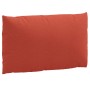Cojines para sofá de palets 3 uds tela rojo melange