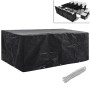 Funda de muebles de jardín 2 uds set ratán 8 personas 10 ojales by vidaXL, Garden furniture covers - Ref: Foro24-279121, Pric...