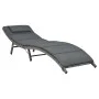 Folding garden furniture set 3 pieces gray synthetic rattan by vidaXL, Loungers - Ref: Foro24-44815, Price: 229,69 €, Discoun...