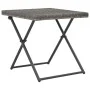 Folding garden furniture set 3 pieces gray synthetic rattan by vidaXL, Loungers - Ref: Foro24-44815, Price: 229,69 €, Discoun...