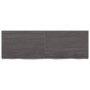 Encimera de baño madera tratada marrón oscuro 120x40x(2-6) cm de vidaXL, Encimeras - Ref: Foro24-3156236, Precio: 87,02 €, De...