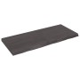 Encimera de baño madera tratada marrón oscuro 140x60x(2-6) cm de vidaXL, Encimeras - Ref: Foro24-3156248, Precio: 134,24 €, D...