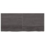 Encimera de baño madera tratada marrón oscuro 140x60x(2-6) cm de vidaXL, Encimeras - Ref: Foro24-3156248, Precio: 134,24 €, D...