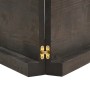 Encimera de baño madera tratada marrón oscuro 140x60x(2-6) cm de vidaXL, Encimeras - Ref: Foro24-3156248, Precio: 134,24 €, D...
