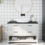 Encimera de baño madera tratada marrón oscuro 120x60x(2-4) cm de vidaXL, Encimeras - Ref: Foro24-3156239, Precio: 98,45 €, De...