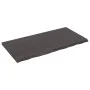 Dark brown treated wood bathroom countertop 120x60x(2-4) cm by vidaXL, Countertops - Ref: Foro24-3156239, Price: 97,20 €, Dis...