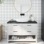 Encimera de baño madera tratada marrón oscuro 120x50x(2-6) cm de vidaXL, Encimeras - Ref: Foro24-3156238, Precio: 99,99 €, De...