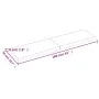 Encimera de baño madera tratada marrón oscuro 160x50x(2-4) cm de vidaXL, Encimeras - Ref: Foro24-3156253, Precio: 109,94 €, D...