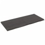 Encimera de baño madera tratada marrón oscuro 140x60x(2-4) cm de vidaXL, Encimeras - Ref: Foro24-3156247, Precio: 113,81 €