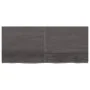 Encimera de baño madera tratada marrón oscuro 140x60x(2-4) cm de vidaXL, Encimeras - Ref: Foro24-3156247, Precio: 112,42 €, D...