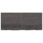 Encimera de baño madera tratada marrón oscuro 140x60x(2-4) cm de vidaXL, Encimeras - Ref: Foro24-3156247, Precio: 113,81 €