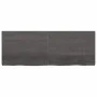 Dark brown treated wood bathroom countertop 160x60x(2-6) cm by vidaXL, Countertops - Ref: Foro24-3156256, Price: 149,00 €, Di...